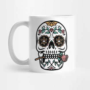 Mexican ornament skull Mug